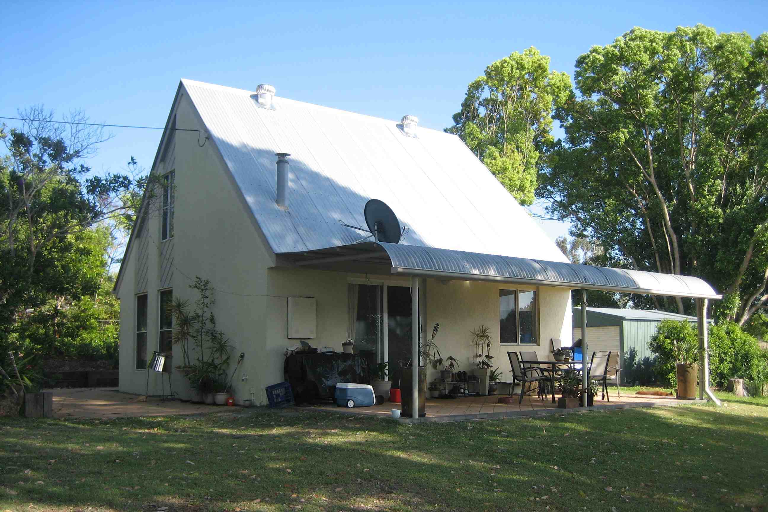 Original home before the extension